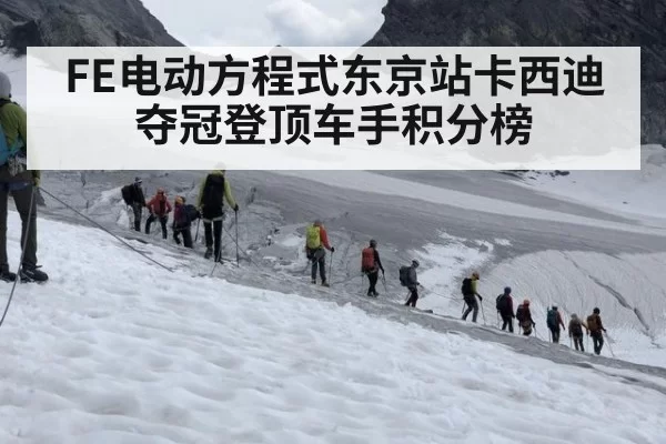 FE电动方程式东京站卡西迪夺冠登顶车手积分榜